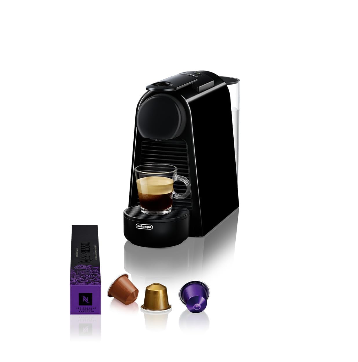 Machine à Café Compacte Noire | 19 Bars | Expresso & Lungo | Toriva