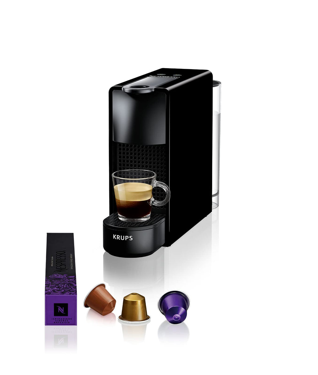 Cafetière à Capsules Noire | Expresso & Lungo | Compacte | Toriva