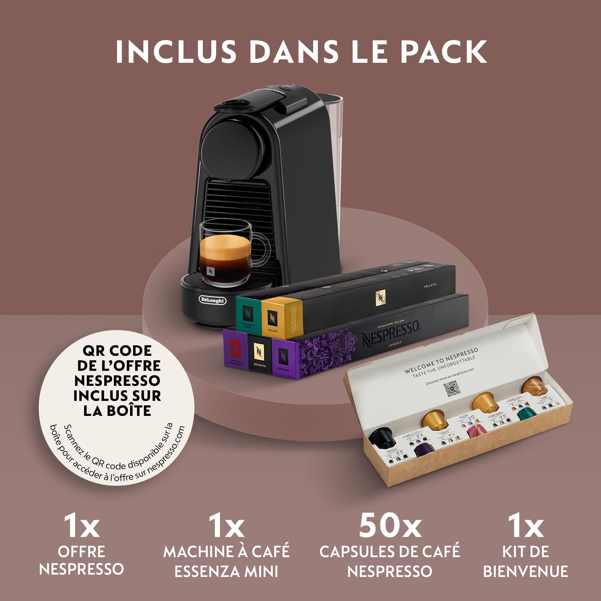 Machine à Café Noir Piano | 19 Bars | Expresso Lungo | Toriva
