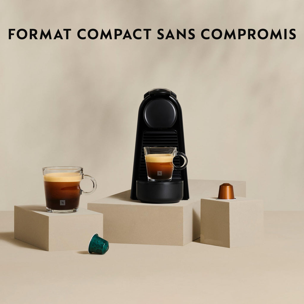 Machine à Café Noir Piano | 19 Bars | Expresso Lungo | Toriva