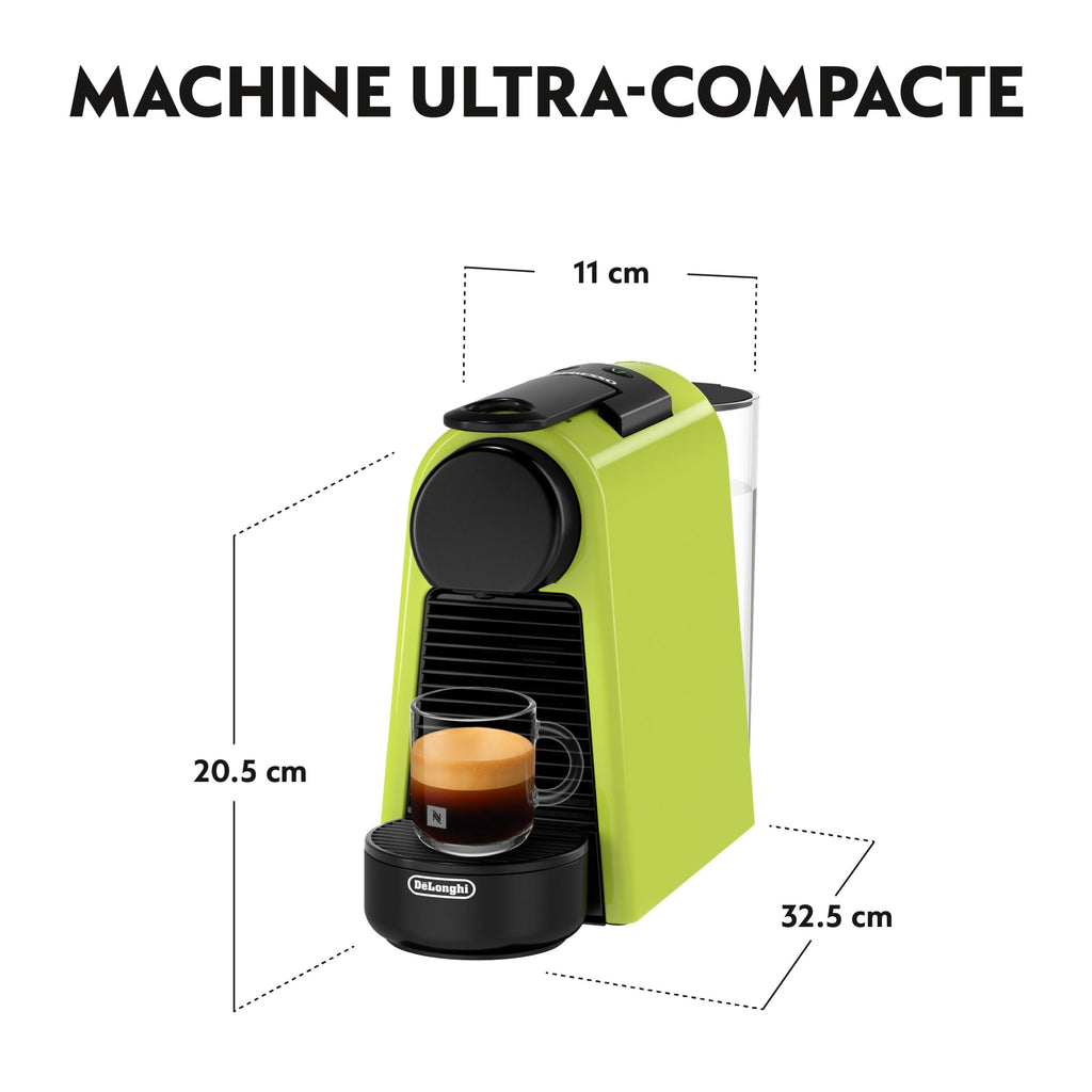 Machine à Café Verte Citron | 19 Bars | Kit Bienvenue | Toriva