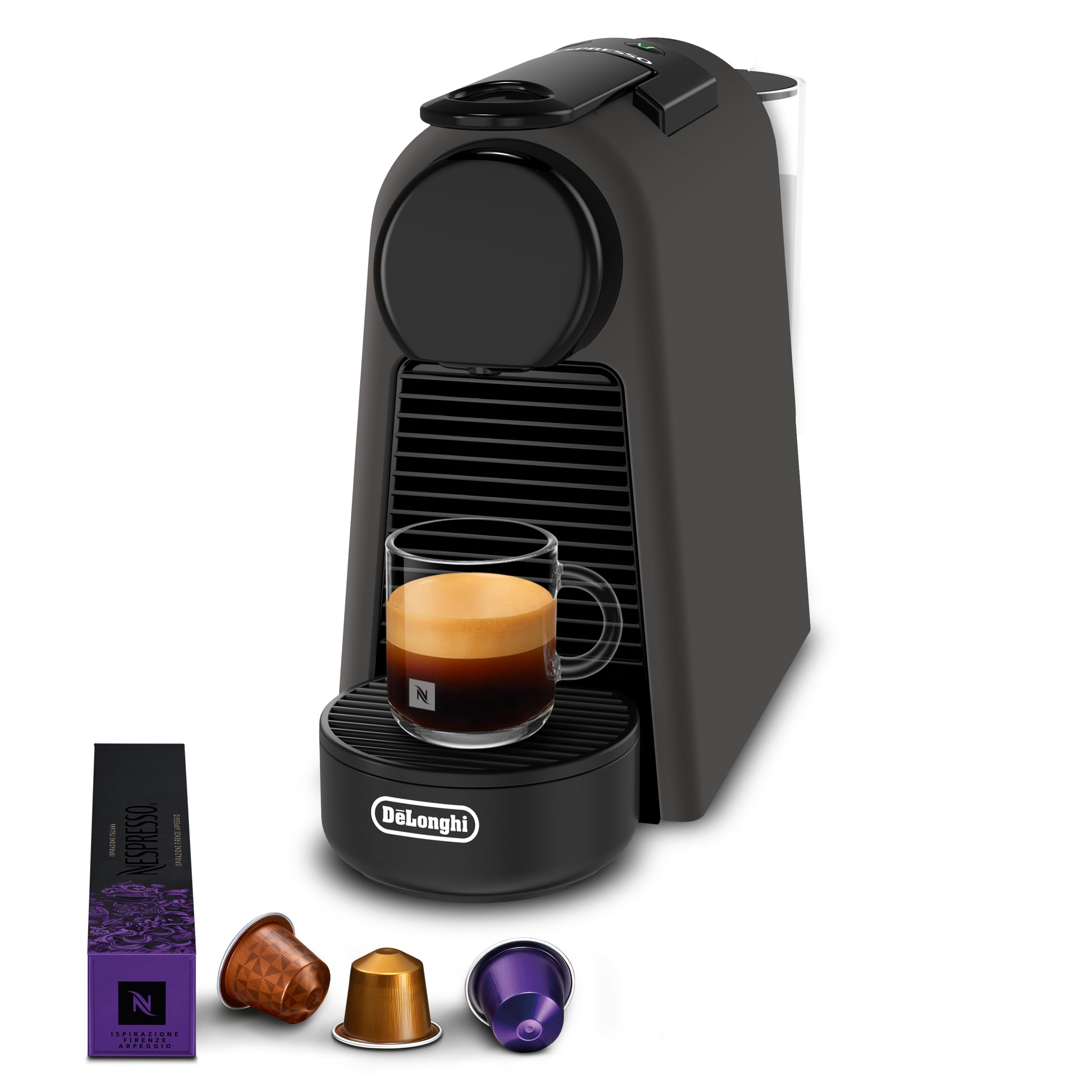 Machine à Café Capsules Noir Mat | 19 Bars | Kit Bienvenue | Toriva